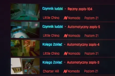 Gdzie znaleźć zapisy w Cyberpunk 2077 i uniknąć utraty postępu