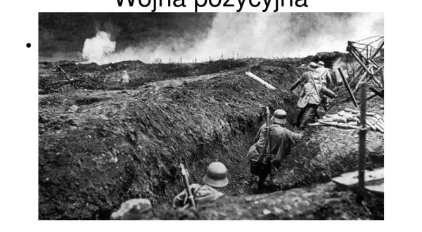 Co to była wojna pozycyjna? Kluczowe cechy i historyczne znaczenie
